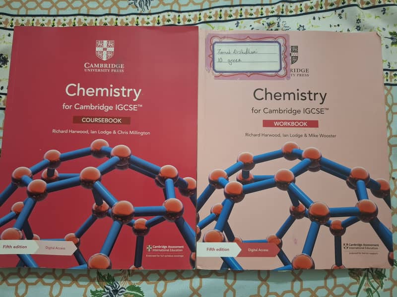 O Level IGCSE Books,Coursebooks, workbooks, Physics Bio Chemistry ICT 8