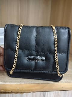 black mini bag