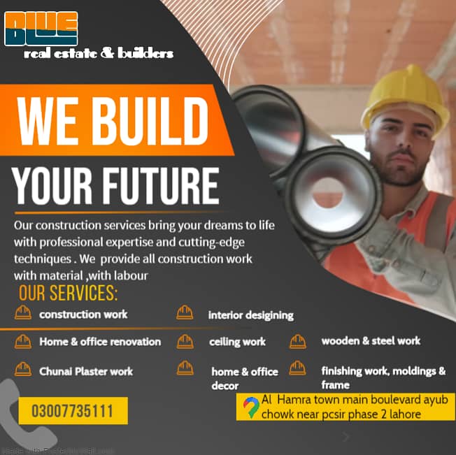 luxury home builders  & renovation specialist in Lahore - construction 0