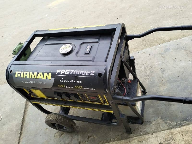 For Sale: Firman Deluxe Generator - 6.5 Gallon Fuel Tank 1