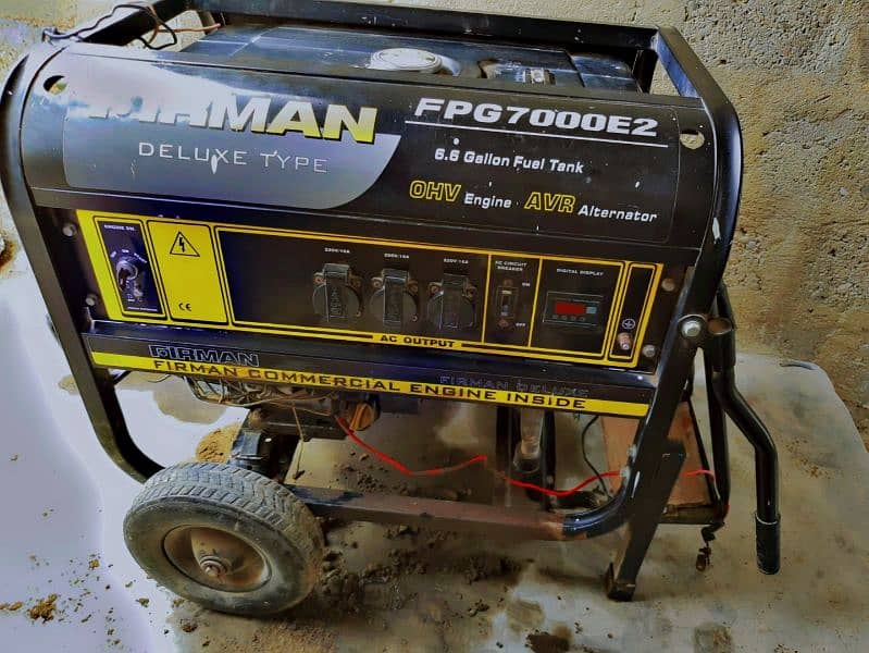 For Sale: Firman Deluxe Generator - 6.5 Gallon Fuel Tank 9