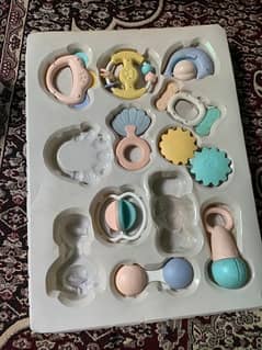 Huanger Baby Rattles 8 Pcs