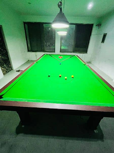 snooker table 6*12 5