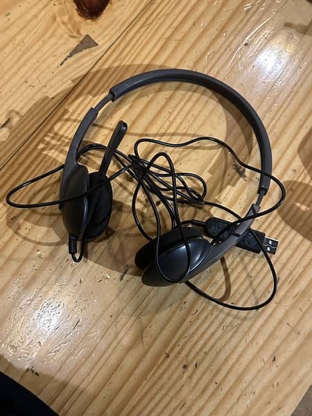 Logitech H-340 Headphone with Noise-Cancelling Mic 1