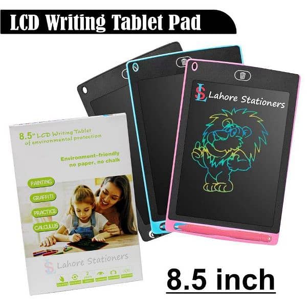 8.5 Inches LCD Writing Tablet 0