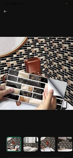 Self Adhesive Tile Stickers 50 pieces