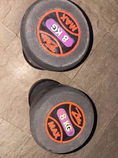 8Kg Zee Max Dumble pair for sell