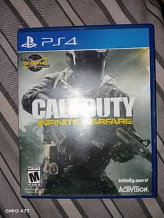 PS4 call of duty infinite warfare forsale price is slightly negotiable 0