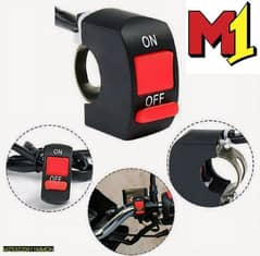 1 pc motorbike on /off grip button