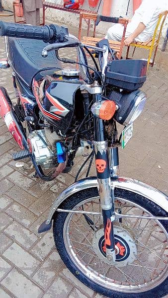 honda 125 with double saman watsup 03169757741 8