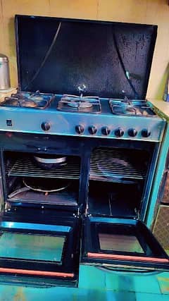 Stove with oven