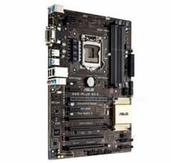 Asus 4th Gen Motherboard with processor and 16GB DDR3 Gaming Ram