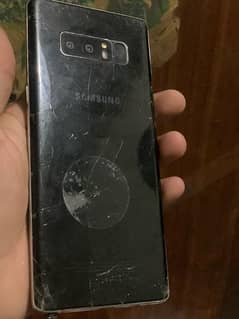 Samsung Note 8 panel damage board ok