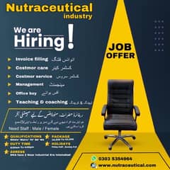 Need A Staff Nutraceutical Industry