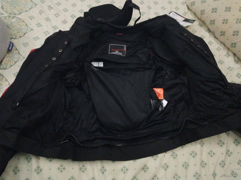 Original Imported Komine JK-061 titanium motorcycle touring Jacket. 3