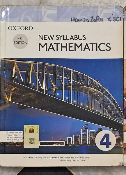 Cambridge O-Level Mathematics Course Book 2 and 4. 0