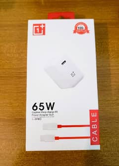 Oneplus Orignal Charger 65 watt type c to c