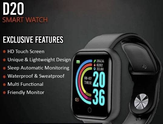 D20 High Quality Smart Watch 1