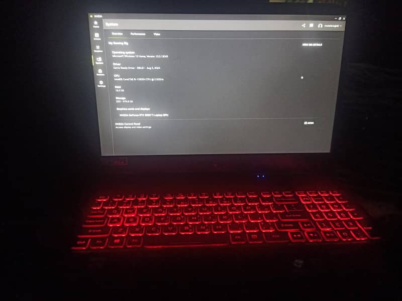 Gaming Laptop Acer Nitro 5 i5 10300H with rtx 3050ti 3