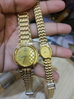 Seiko Original couple watch