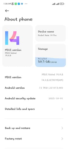 Redme note 10 pro 0