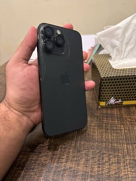 Apple 14 Pro max space Black 1