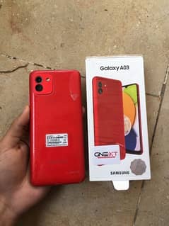 SAMSUNG A03 WITH BOX SEALED PIECE 0