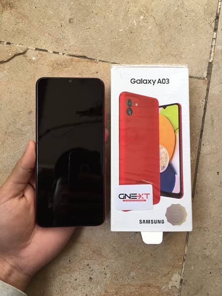 SAMSUNG A03 WITH BOX SEALED PIECE 2