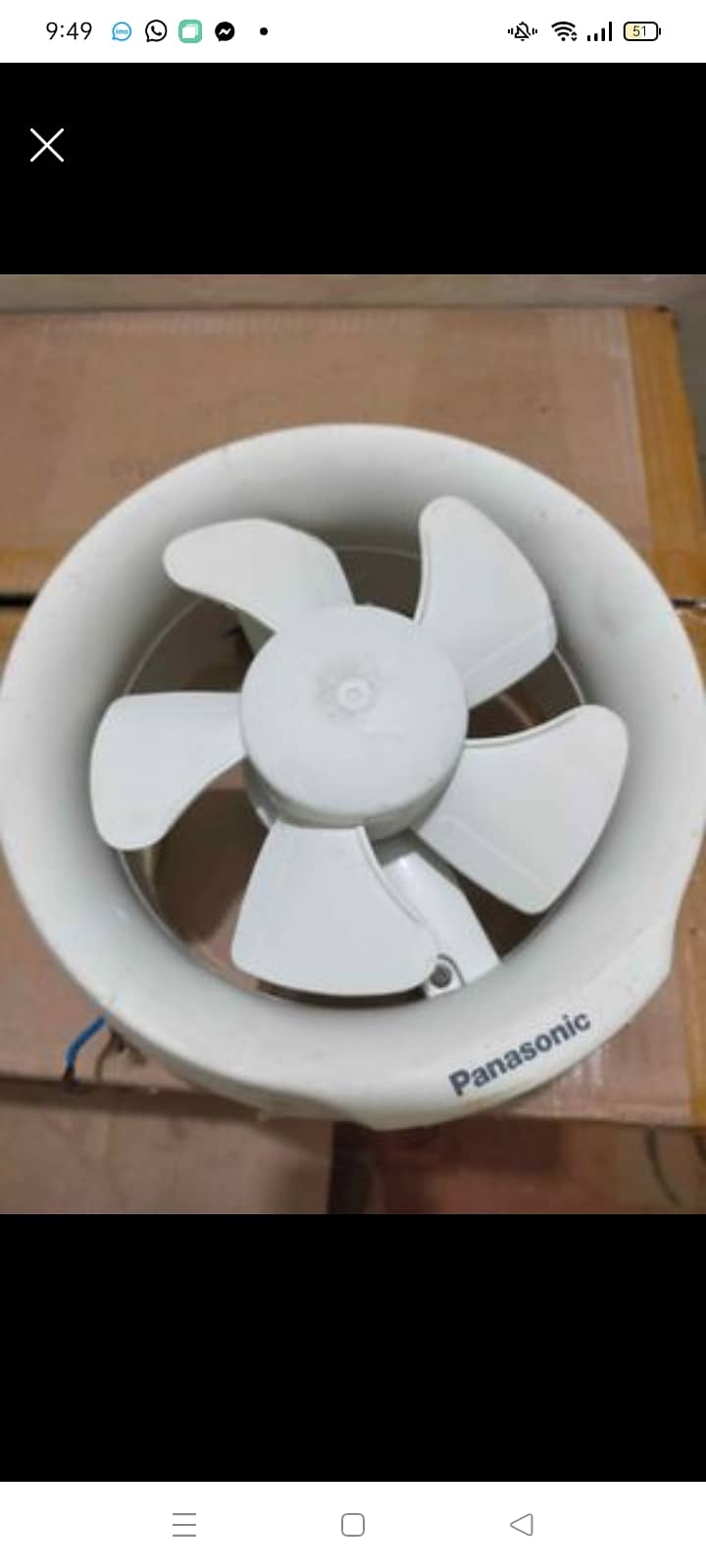 Imported Exhaust Fans For Sale 0