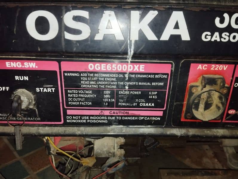 Osaka generator available for sale 1