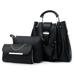 3pcs Women's Beautiful PU Leather Bags(contact on whatsapp) 0