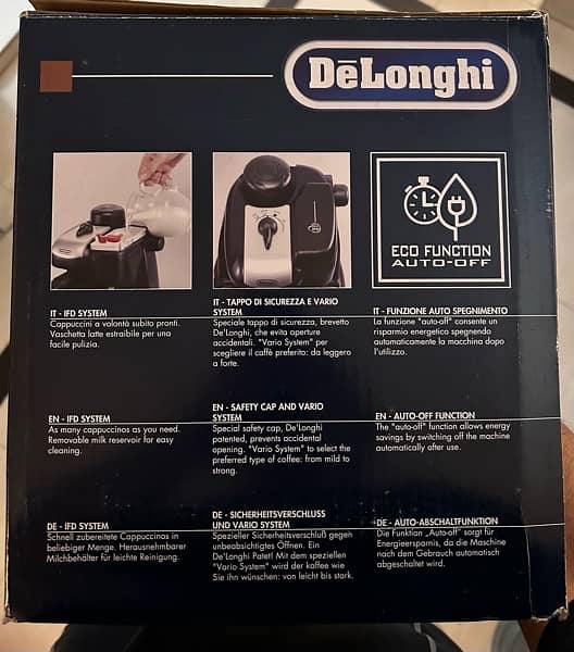 Delonghi Espresso Steam Coffee Maker – EC9.1 3