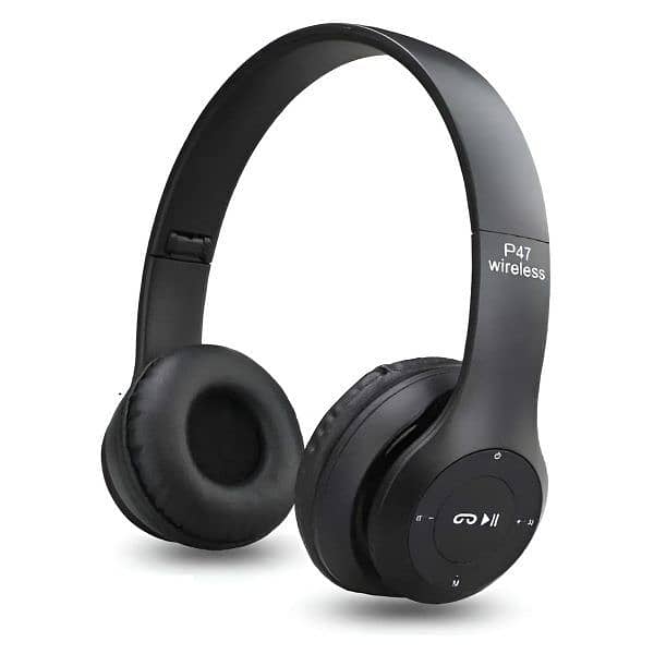 P47 Bluetooth Headphones Over Ear Foldable Headset For Gaming 1