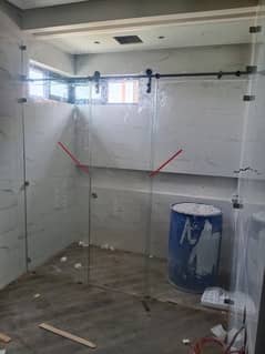 SHOWER CABIN AND OFFICE GLASS PARTITION