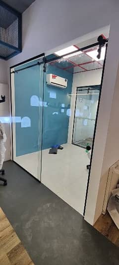 SHOWER CABIN AND OFFICE GLASS PARTITION