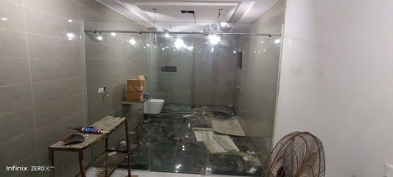 SHOWER CABIN AND OFFICE GLASS PARTITION 2