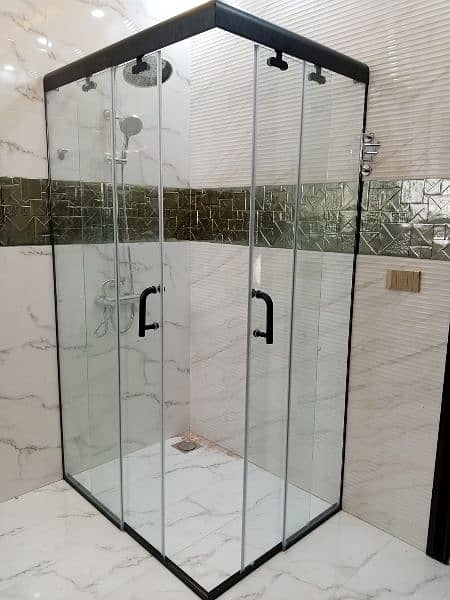 SHOWER CABIN AND OFFICE GLASS PARTITION 3