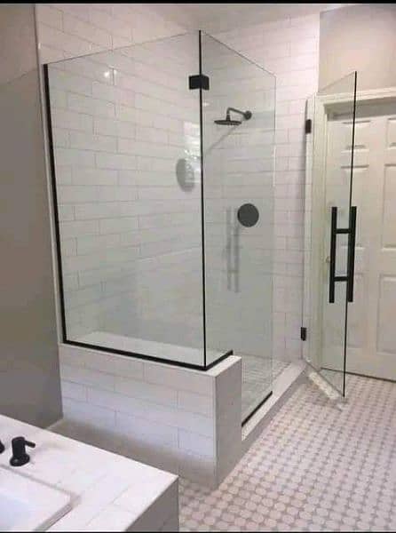 SHOWER CABIN AND OFFICE GLASS PARTITION 4