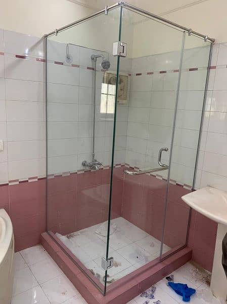 SHOWER CABIN AND OFFICE GLASS PARTITION 6