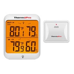 ThermoPro TP63B Indoor Outdoor Thermometer Wireless Hygrometer, 500FT 0