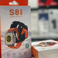 S8 ultra smart watch orange