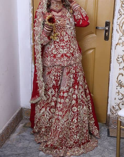 BRIDAL BARAT AND WALIMA DRESS URGENT SALE 1