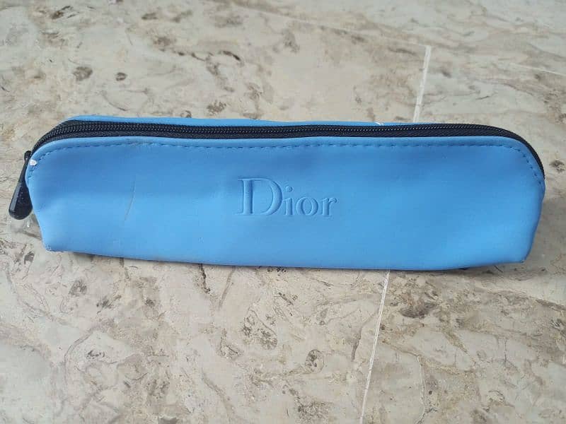 Dior blue pouch 1