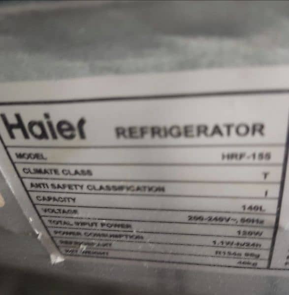 Haier small size fridge 1