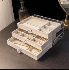 3 layer Jewelry Storage Box 0