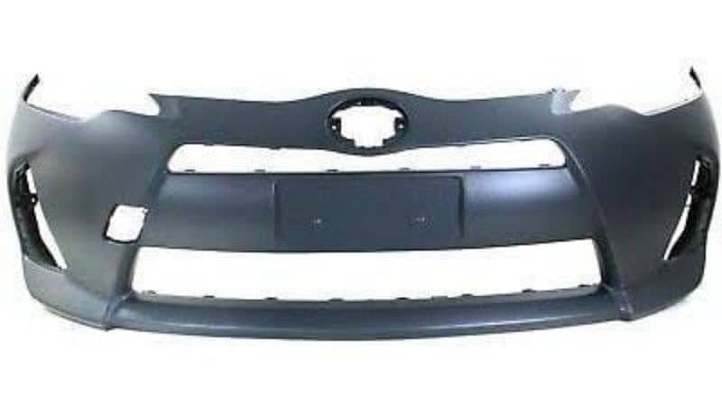 Toyota Aqua 2012-2014 Used Bumper (Gun Metallic Grey) 2