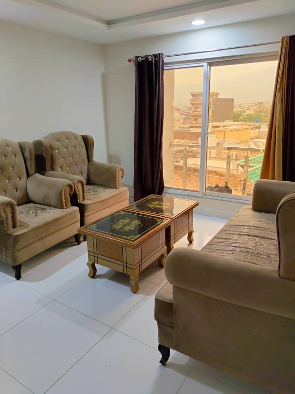 1 Bedroom sami furnished apartment Available for rent in E-11 1