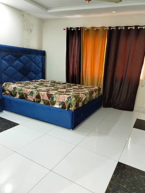 1 Bedroom sami furnished apartment Available for rent in E-11 7