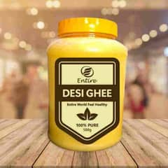 Cow Desi Ghee 1 kg - Entire