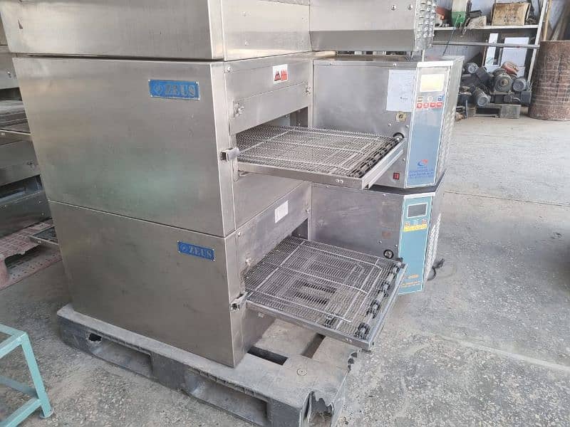 Used commercial Conveyor belt 18" Pizza oven SB Kitchen Engineering 1